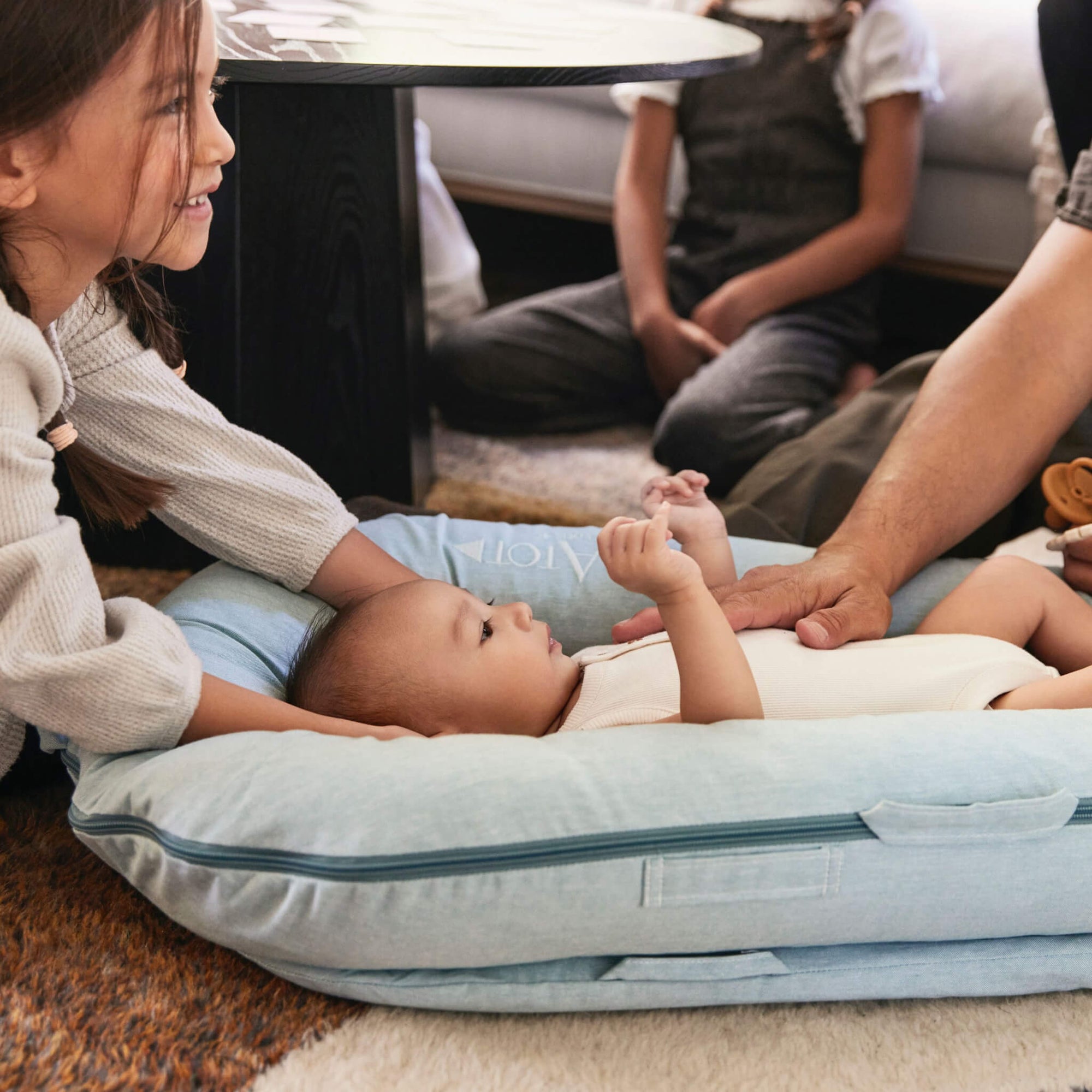 Deluxe+ Dock Spare Cover - Marine Chambray