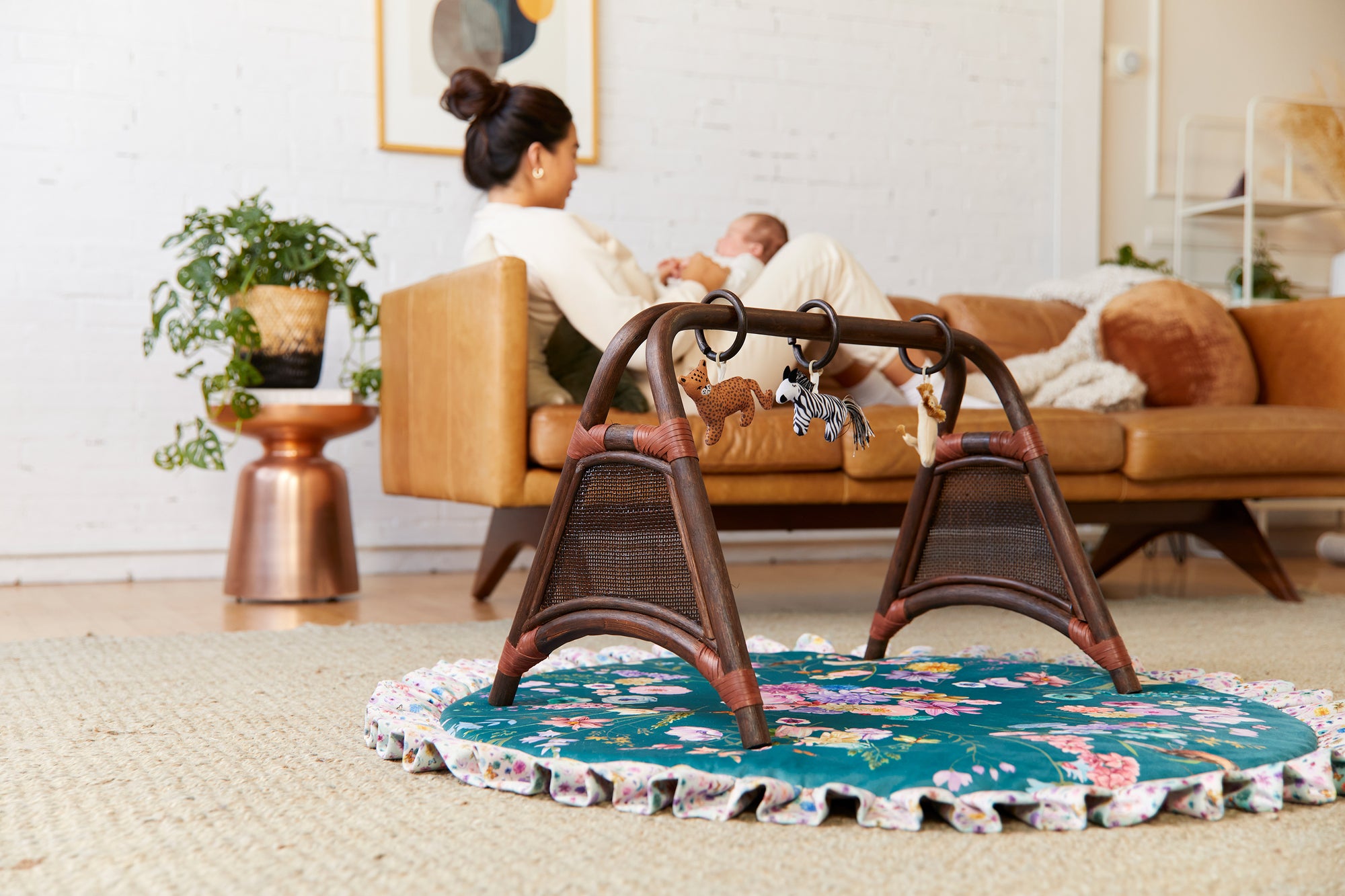 Circle Play Mat - Meadow