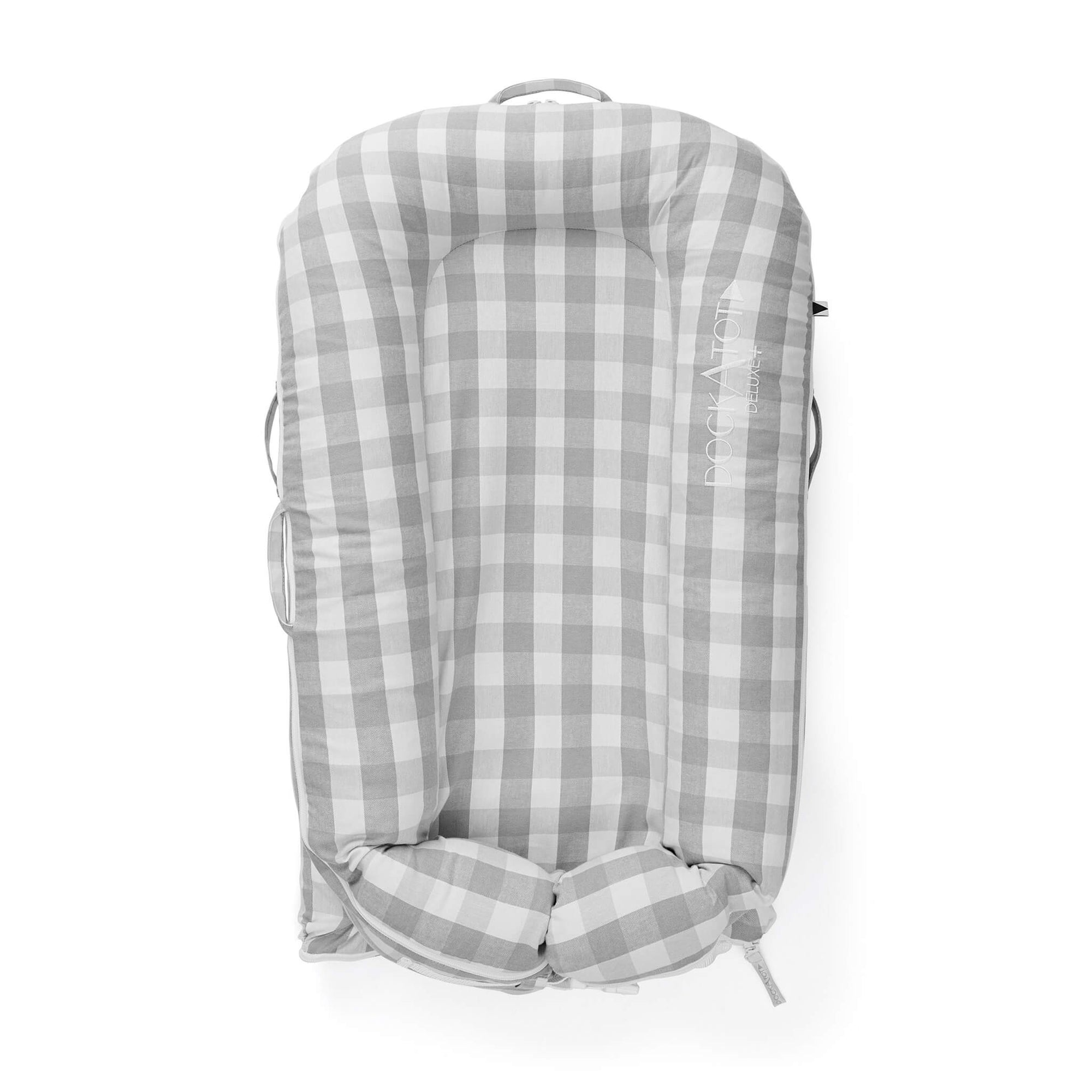 Deluxe+ Dock Spare Cover - Stone Gingham