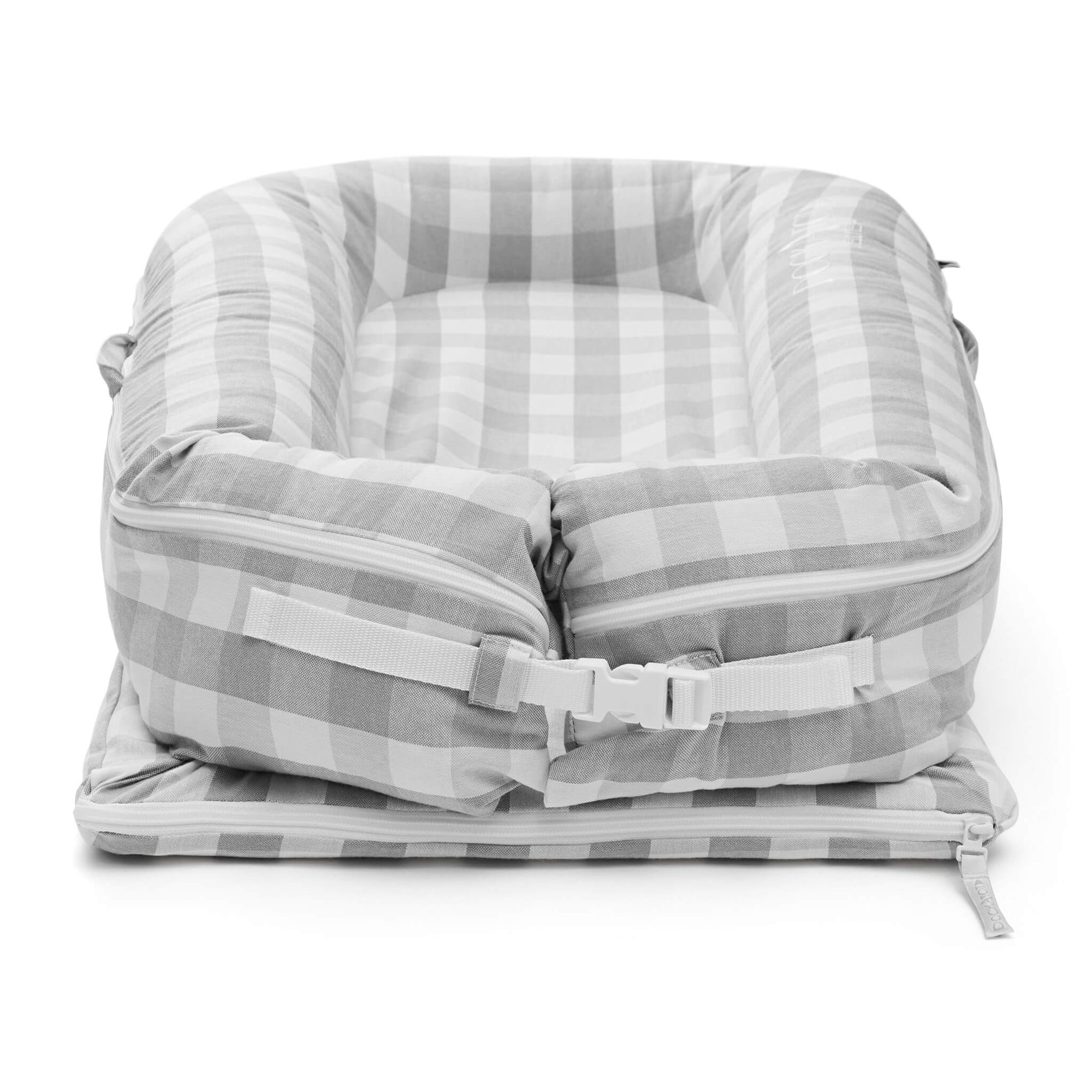 Deluxe+ Dock Spare Cover - Stone Gingham