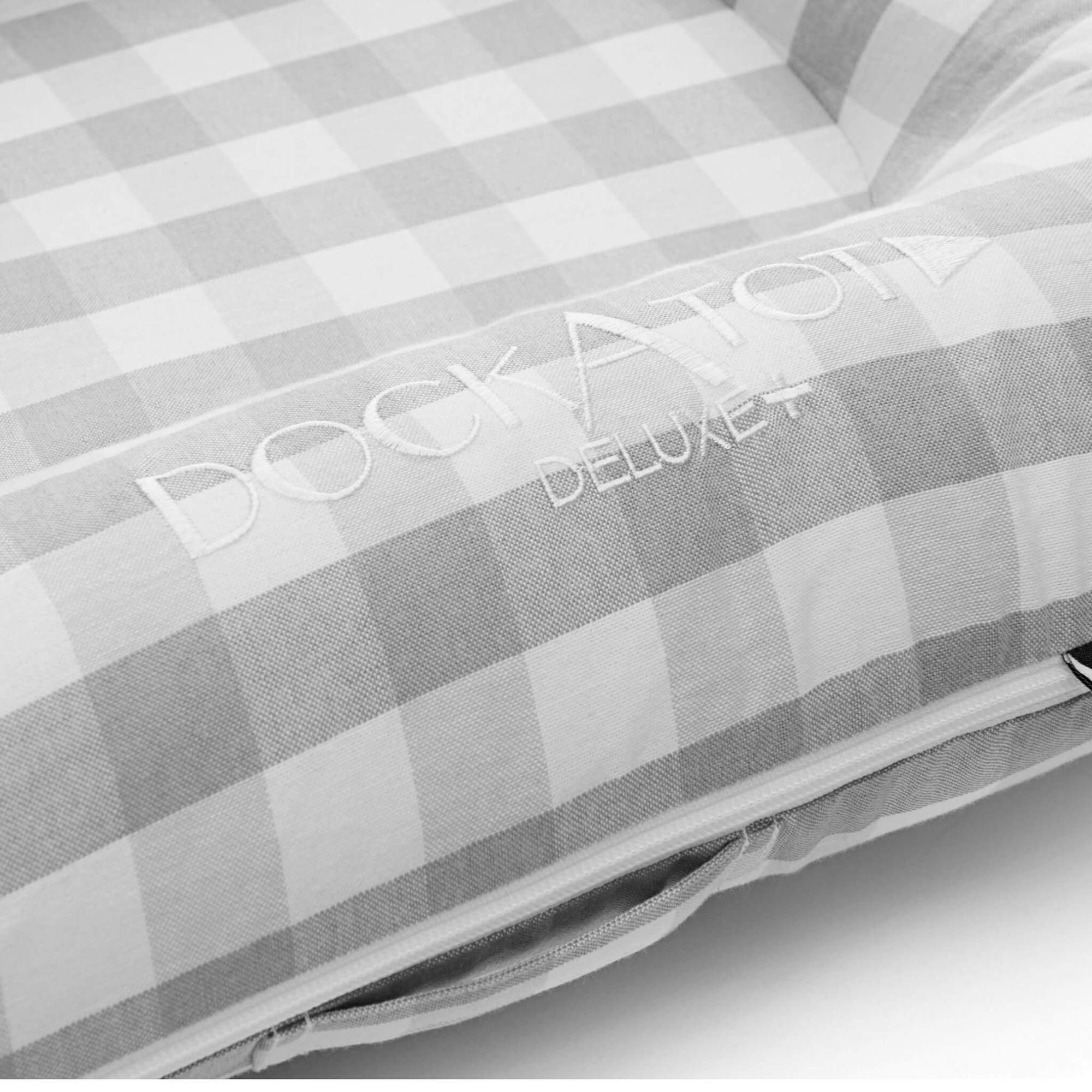 Deluxe+ Dock Spare Cover - Stone Gingham