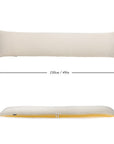 Cosset Body Pillow - Boucle / Golden Rod