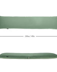 Cosset Body Pillow - Emerald Chambray